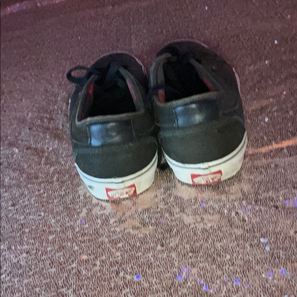 Genuine Black Vans in medium condition - Picture 3 of 3